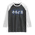 Dallas Ghost Halloween Raglan Shirt Retro Halloween Costume Cowboy Fan TS10 Black White Print Your Wear
