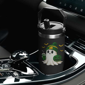 Halloween GB Ghost Flip Straw Tumbler Pumpkin Ghost Costume Cheesehead TS10 Print Your Wear
