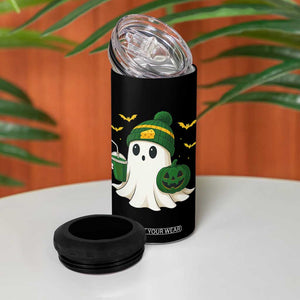 Halloween GB Ghost 4 in 1 Can Cooler Tumbler Pumpkin Ghost Costume Cheesehead TS10 Print Your Wear
