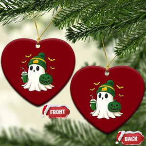 Halloween GB Ghost Ceramic Ornament Pumpkin Ghost Costume Cheesehead TS10 Print Your Wear