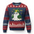 Halloween Packers Ghost Ugly Christmas Sweater Pumpkin Ghost Costume Cheesehead TS10 Navy Red Print Your Wear