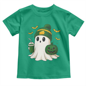 Halloween Packers Ghost Toddler T Shirt Pumpkin Ghost Costume Cheesehead TS10 Irish Green Print Your Wear
