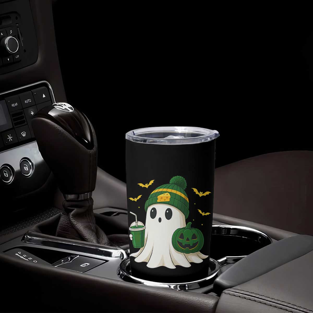 Halloween GB Ghost Tumbler Cup Pumpkin Ghost Costume Cheesehead TS10 Print Your Wear