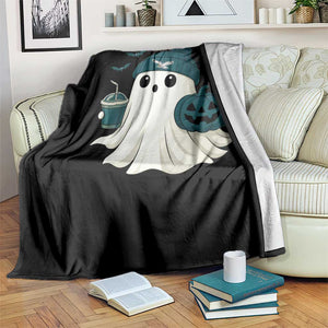 PFE Ghost Halloween Throw Blanket Retro Halloween Costume Philly Lover TS10 Print Your Wear