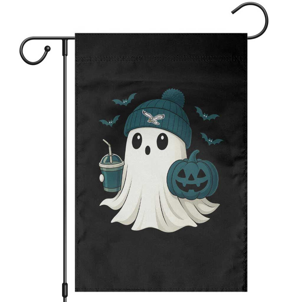 PFE Ghost Halloween Garden Flag Retro Halloween Costume Philly Lover TS10 Black Print Your Wear
