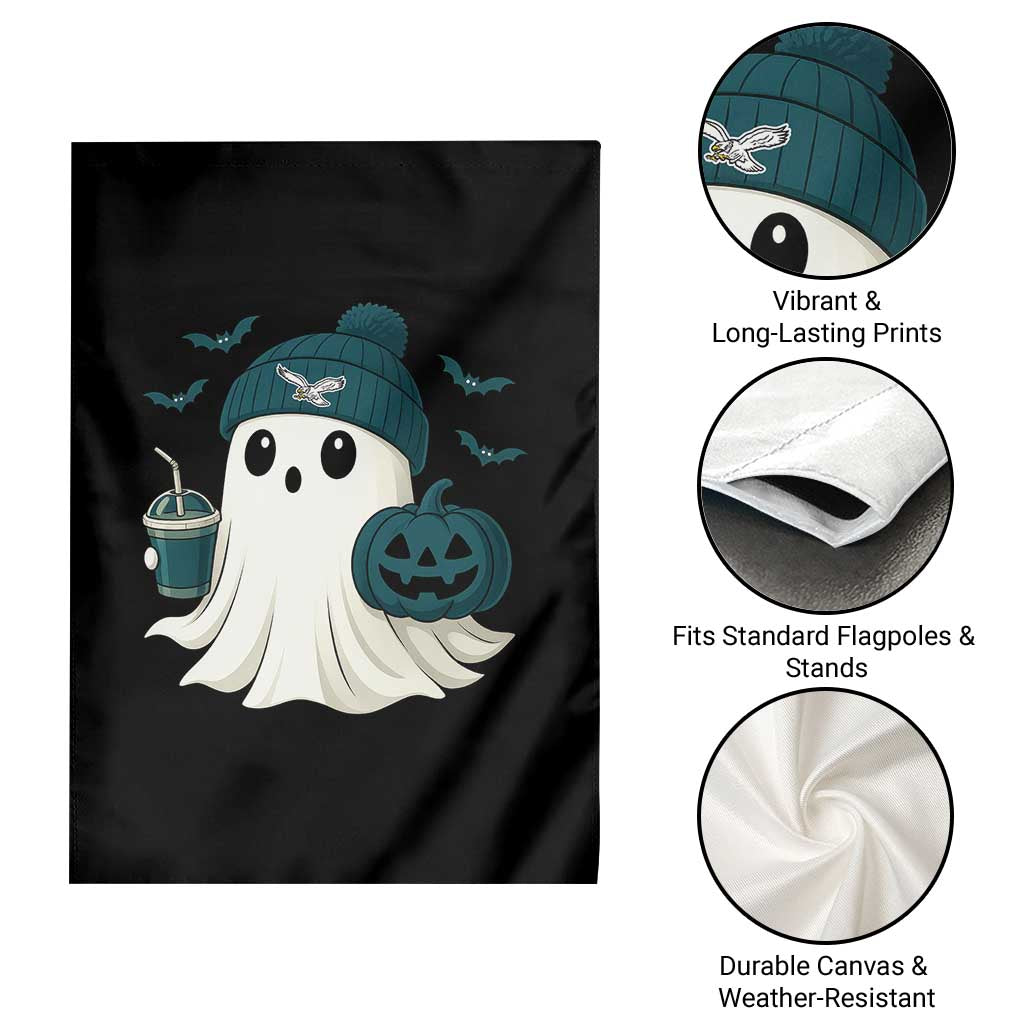 PFE Ghost Halloween Garden Flag Retro Halloween Costume Philly Lover TS10 Print Your Wear