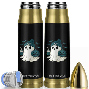 PFE Ghost Halloween Bullet Tumbler Retro Halloween Costume Philly Lover TS10 Black Print Your Wear