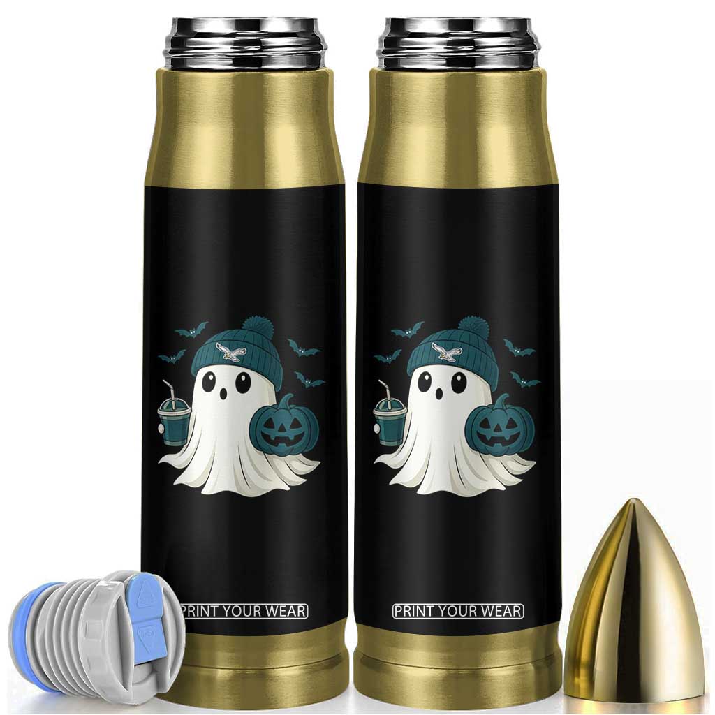Philadelphia Ghost Halloween Bullet Tumbler Retro Halloween Costume Philadelphia Fan TS10 Black Print Your Wear