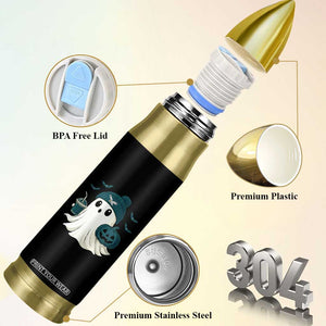 Philadelphia Ghost Halloween Bullet Tumbler Retro Halloween Costume Philadelphia Fan TS10 Print Your Wear