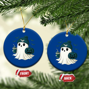 PFE Ghost Halloween Ceramic Ornament Retro Halloween Costume Philly Lover TS10 1pc Blue Print Your Wear
