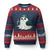 Philadelphia Ghost Halloween Ugly Christmas Sweater Retro Halloween Costume Philadelphia Fan TS10 Navy Red Print Your Wear
