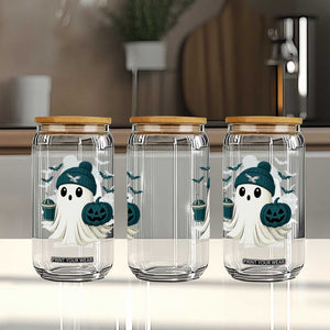 PFE Ghost Halloween Glass Can Retro Halloween Costume Philly Lover TS10 Print Your Wear