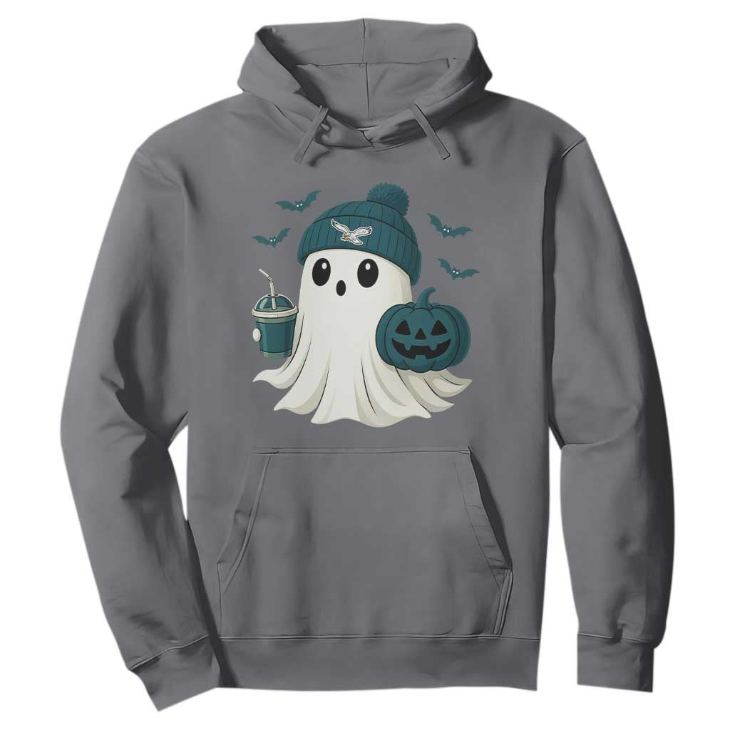 PFE Ghost Halloween Hoodie Retro Halloween Costume Philly Lover TS10 Charcoal Print Your Wear