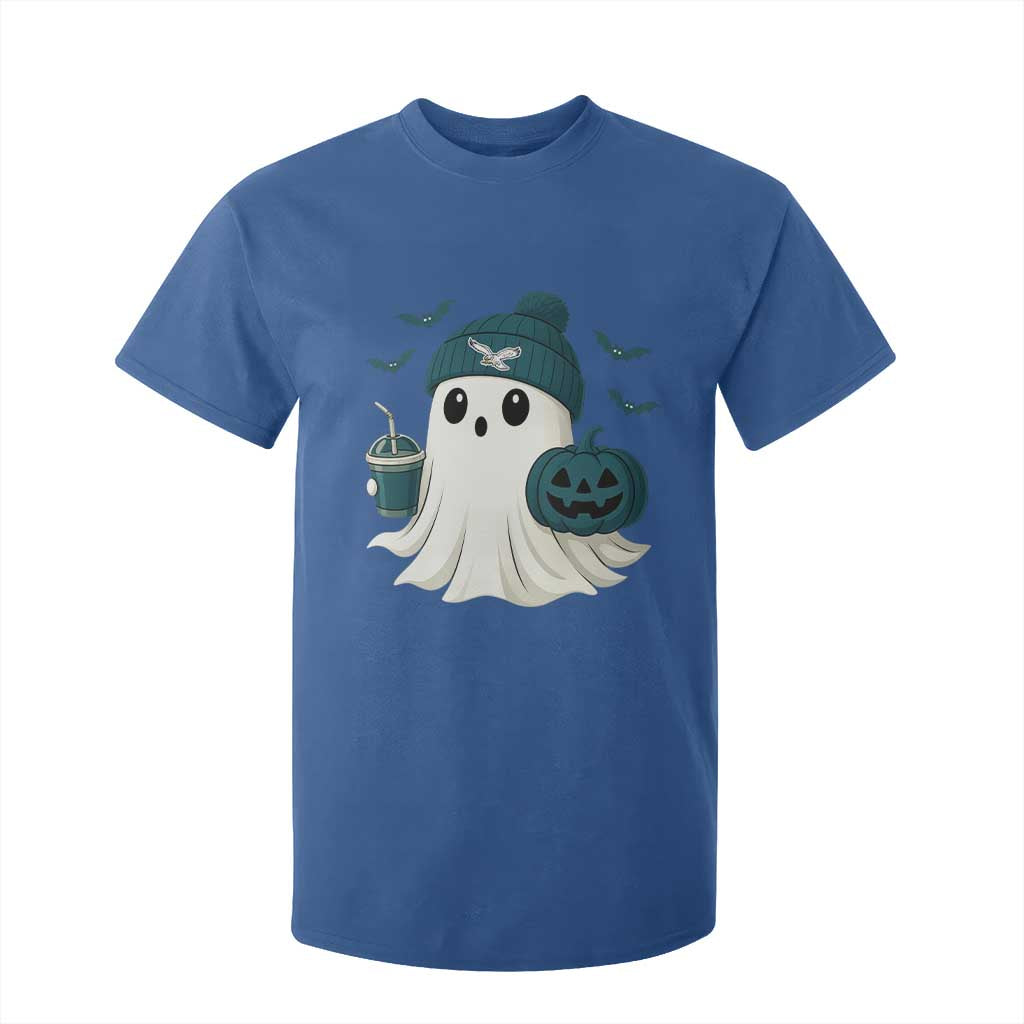 PFE Ghost Halloween T Shirt For Kid Retro Halloween Costume Philly Lover TS10 Royal Blue Print Your Wear