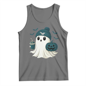 Philadelphia Ghost Halloween Tank Top Retro Halloween Costume Philadelphia Fan TS10 Black Heather Print Your Wear