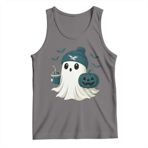PFE Ghost Halloween Tank Top Retro Halloween Costume Philly Lover TS10 Deep Heather Print Your Wear
