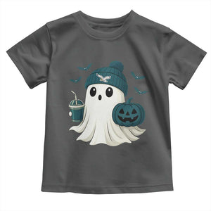 Philadelphia Ghost Halloween Toddler T Shirt Retro Halloween Costume Philadelphia Fan TS10 Dark Heather Print Your Wear