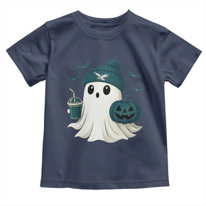 Philadelphia Ghost Halloween Toddler T Shirt Retro Halloween Costume Philadelphia Fan TS10 Navy Print Your Wear