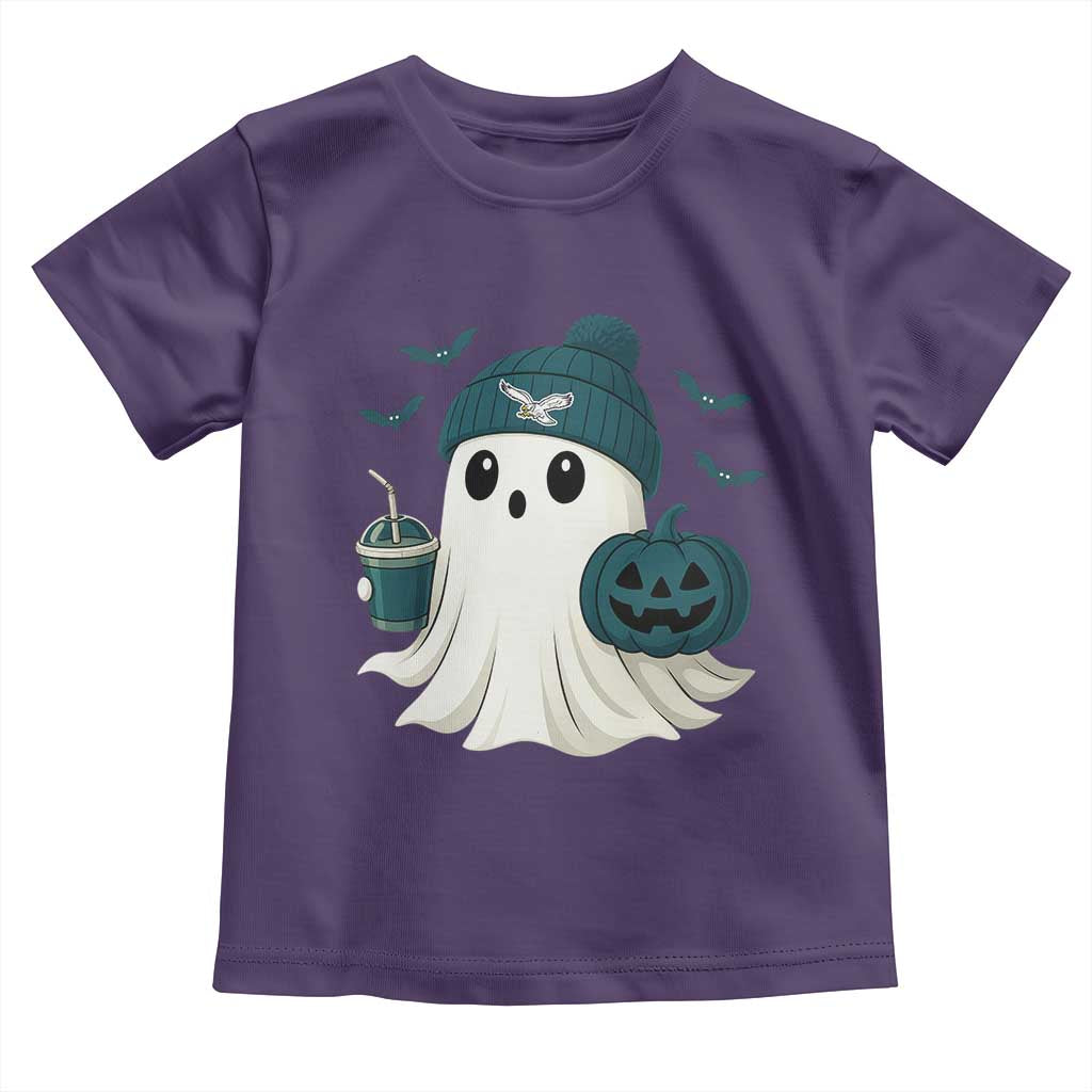 PFE Ghost Halloween Toddler T Shirt Retro Halloween Costume Philly Lover TS10 Purple Print Your Wear