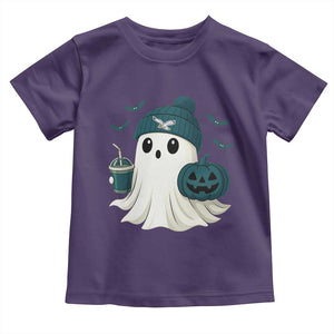Philadelphia Ghost Halloween Toddler T Shirt Retro Halloween Costume Philadelphia Fan TS10 Purple Print Your Wear