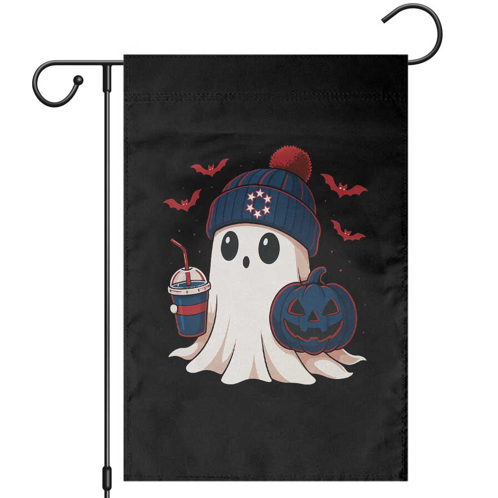 Ghost Halloween Garden Flag Retro Patriots Halloween Costume TS10 Black Print Your Wear