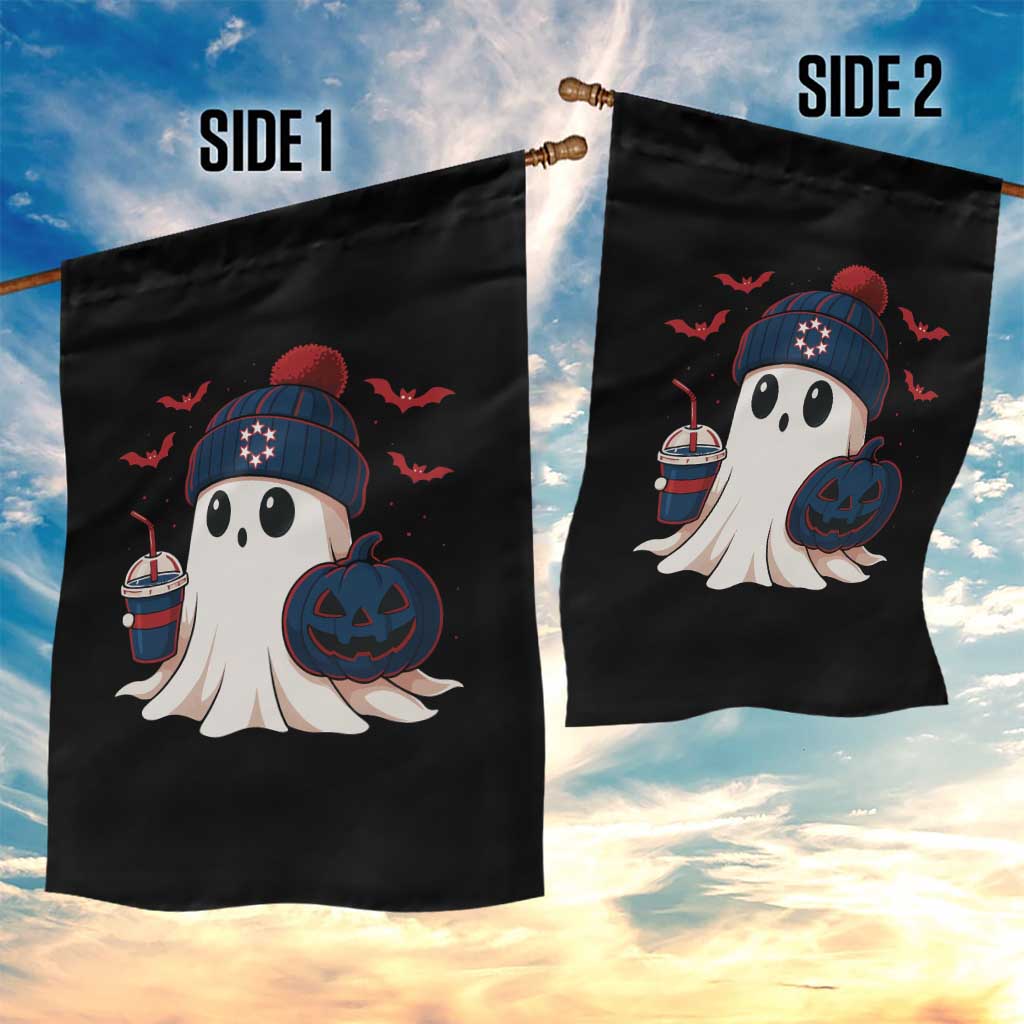 Ghost Halloween Garden Flag Retro Patriot Halloween Costume TS10 Print Your Wear