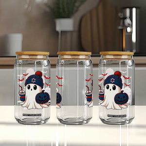 Ghost Halloween Glass Can Retro Patriots Halloween Costume TS10 Print Your Wear