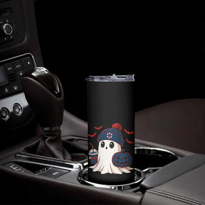 Ghost Halloween Skinny Tumbler Retro Patriot Halloween Costume TS10 Print Your Wear