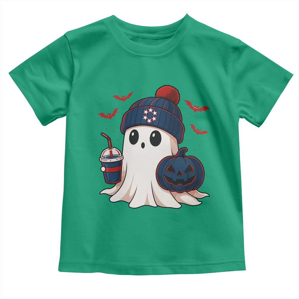 Ghost Halloween Toddler T Shirt Retro Patriots Halloween Costume TS10 Irish Green Print Your Wear