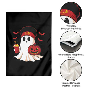 Halloween KC Ghost Garden Flag Pumpkin Ghost Costume Football TS10 Print Your Wear