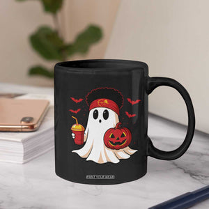 Halloween Chiefs Ghost Coffee Mug Pumpkin Ghost Costume TS10 Print Your Wear