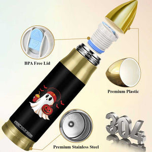 Halloween Chiefs Ghost Bullet Tumbler Pumpkin Ghost Costume TS10 Print Your Wear