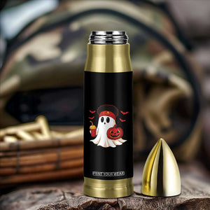 Halloween Chiefs Ghost Bullet Tumbler Pumpkin Ghost Costume TS10 Print Your Wear