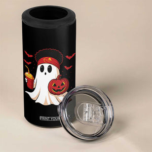 Halloween KC Ghost 4 in 1 Can Cooler Tumbler Pumpkin Ghost Costume Football TS10 Print Your Wear