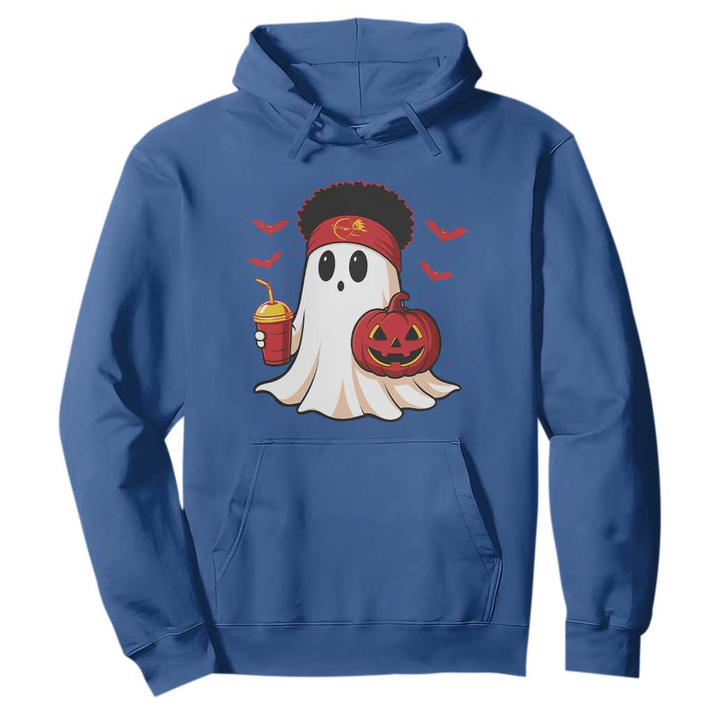Halloween KC Ghost Hoodie Pumpkin Ghost Costume Football TS10 Royal Blue Print Your Wear