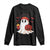 Halloween Chiefs Ghost Long Sleeve Shirt Pumpkin Ghost Costume TS10 Black Print Your Wear