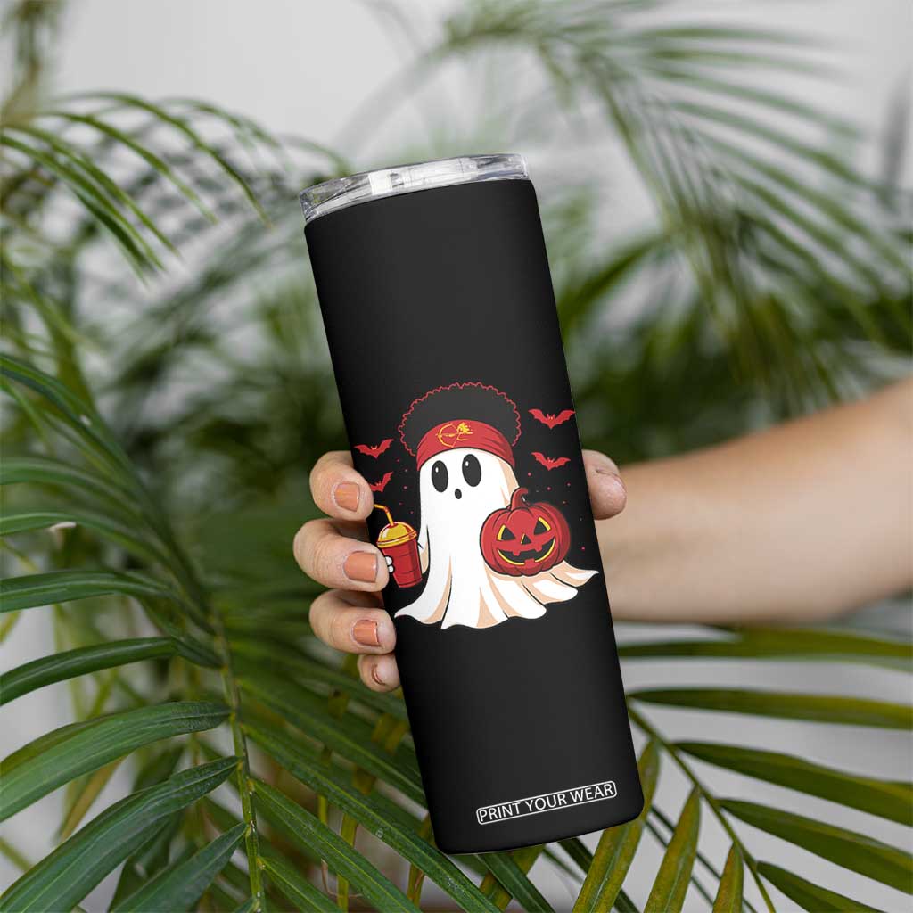 Halloween Chiefs Ghost Skinny Tumbler Pumpkin Ghost Costume TS10 Print Your Wear