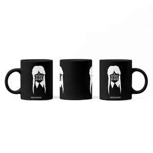 On Wednesdays We Wear Black Coffee Mug Goth Halloween TS10 Print Your Wear