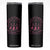 In October We Wear Pink Witches Skinny Tumbler Spooky Breast Cancer Witch Halloween Pink Ribbon TS10 Black Print Your Wear