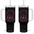 In October We Wear Pink Witches Tumbler With Handle Spooky Breast Cancer Witch Halloween Pink Ribbon TS10 One Size: 40 oz Black Print Your Wear