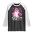 In October We Wear Pink Ghost Raglan Shirt Halloween Breast Cancer Pink Ribbon Pumpkin TS10 Black White Print Your Wear