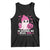 In October We Wear Pink Ghost Tank Top Halloween Breast Cancer Pink Ribbon Pumpkin TS10 Black Print Your Wear