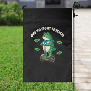 Portland Frog Garden Flag Off to Fight Fascism Inflatable Costume Protest TS10 Print Your Wear