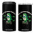 Portland Frog 4 in 1 Can Cooler Tumbler Off to Fight Fascism Inflatable Costume Protest TS10 One Size: 16 oz Black Print Your Wear