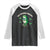 Portland Frog Raglan Shirt Off to Fight Fascism Inflatable Costume Protest - Print Your Wear