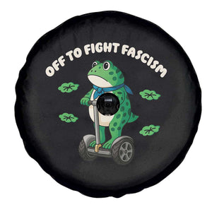 Portland Frog Spare Tire Cover Off to Fight Fascism Inflatable Costume Protest TS10 Print Your Wear