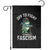 Portland Frog Resist Protest Garden Flag Off to Fight Fascism Frog Scooter - Print Your Wear