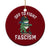 Portland Frog Resist Protest Ceramic Ornament Off to Fight Fascism Frog Scooter - Print Your Wear