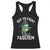 Portland Frog Resist Protest Racerback Tank Top Off to Fight Fascism Frog Scooter - Print Your Wear