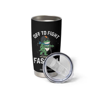 Portland Frog Resist Protest Tumbler Cup Off to Fight Fascism Frog Scooter TS10 Print Your Wear